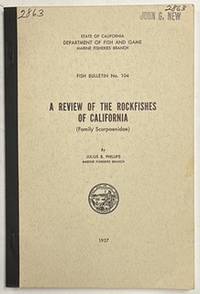 Immagine del venditore per A Review of the Rockfishes of California venduto da Riverow Bookshop