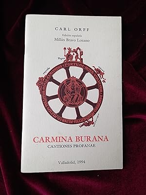 Seller image for Carmina Burana. Cantiones profanae for sale by Llibreria Fènix