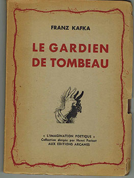 Imagen del vendedor de Le Gardien de Tombeau. Original edition. a la venta por Wittenborn Art Books