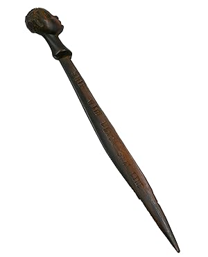 Black Star Line ebony wood letter opener