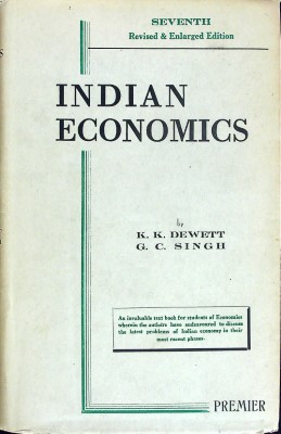 Seller image for Indian Economics for sale by Wonder Book