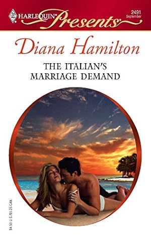 Imagen del vendedor de The Italian's Marriage Demand a la venta por Reliant Bookstore