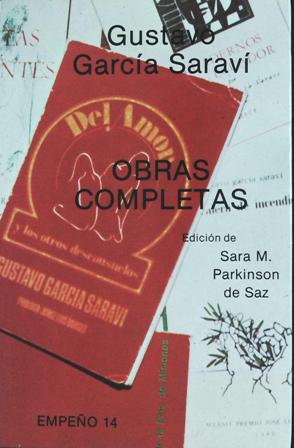 Seller image for Obras completas. Edicin de Sara M. Parkinson de Saz. for sale by Librera y Editorial Renacimiento, S.A.