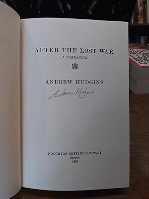 After the Lost War: A Narrative