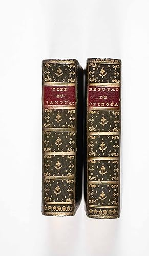 Bild des Verkufers fr French Translation of the Tractatus Theologico-Politicus [AND] A Miscellany of Spinozana [BOUND FOR THE DUKE OF DEVONSHIRE IN 18TH-CENTURY FRENCH MOROCCO] zum Verkauf von ERIC CHAIM KLINE, BOOKSELLER (ABAA ILAB)