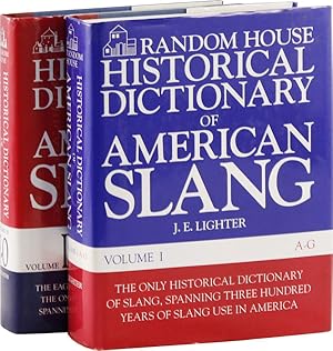 Imagen del vendedor de Random House Historical Dictionary of American Slang (2 vols; all issued) a la venta por Lorne Bair Rare Books, ABAA