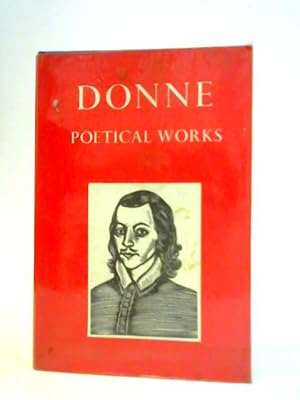 Image du vendeur pour Donne Poetical Works mis en vente par World of Rare Books