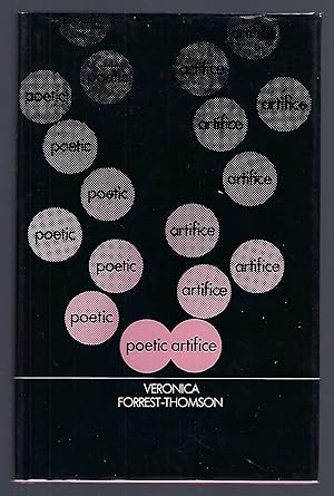 Poetic Artifice: A Theory of Twentieth Century Poetry
