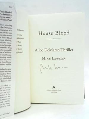 Seller image for House Blood for sale by World of Rare Books