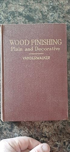 Seller image for Wood Finishing Plain and Decorative for sale by Darby Jones