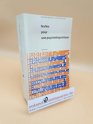 Bild des Verkufers fr Textes pour une psycholinguistique / Textes de Sciences Sociales ; 10 zum Verkauf von Roland Antiquariat UG haftungsbeschrnkt