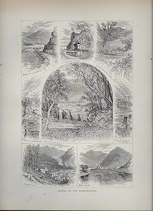 Seller image for Scenes On The Susquehanna, Illustration for sale by Legacy Books II