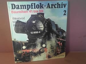 Bild des Verkufers fr Deutsche Dampflokomotiven - Baureihe 41 - 59. (= Dampflok Archiv 2). zum Verkauf von Antiquariat Deinbacher