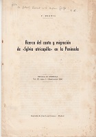 Bild des Verkufers fr Acerca del canto y migracin de "Sylvia atricapilla" en la Peninsula. zum Verkauf von Buchversand Joachim Neumann