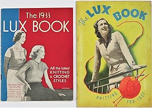 The 1933 Lux Book The Lux Book Knitting for 1937 2 Vintage Australian Knitting Magazines