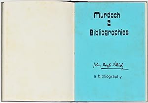 Seller image for John Boyle O'Reilly A Bibliography including references to the Catalpa Incident Murdoch Bibliographies 2 - Original wraps bound in boards, from the library of Alan Queale with Queale's bookplate designed by Norman Lindsay for sale by Gotcha By The Books