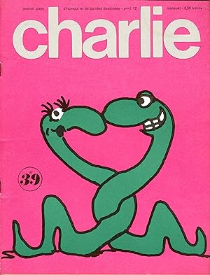 "CHARLIE N°39 / avril 1972" Johnny HART : B.C.