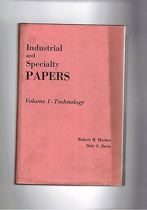 Imagen del vendedor de Industrial and Specialty papers. Vol. I-IV: Technology; Manufacture; Applications; Product Development. a la venta por Libreria Gull