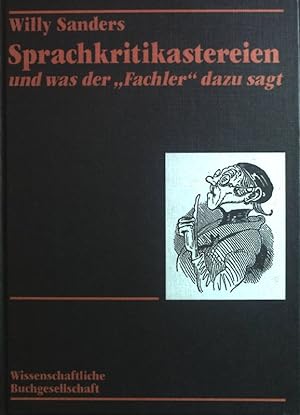 Seller image for Sprachkritikastereien und was der Fachler dazu sagt. for sale by books4less (Versandantiquariat Petra Gros GmbH & Co. KG)
