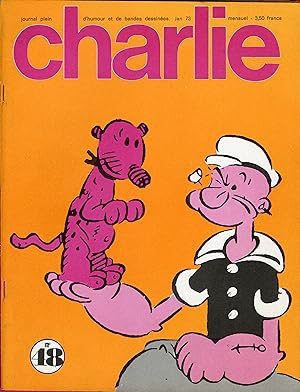 "CHARLIE N°48 / janvier 1973" E. C. SEGAR : POPEYE ET LE JEEP