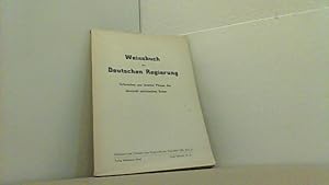 Weissbuch der Deutschen Regierung. Urkunden zur letzten Phase der deutsch-polnischen Krise.