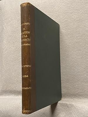 EL MONITOR DE LA FARMACIA Y DE LA TERAPÉUTICA. 1924 Completo. Revista Quincenal científico profes...