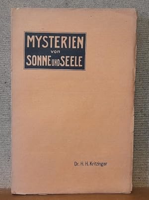 Bild des Verk�ufers f�r Mysterien von Sonne und Seele (Psychische Studien zur Kl�rung der okkulten Probleme) zum Verkauf von ANTIQUARIAT H. EPPLER