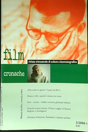 Bild des Verkufers fr Filmcronache 3/2006 zum Verkauf von Librodifaccia