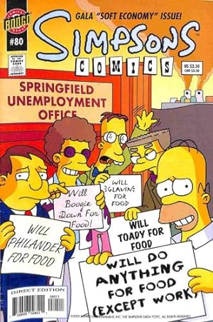 Seller image for Simpsons Comics #80 (2003) FN- for sale by WeBuyBooks