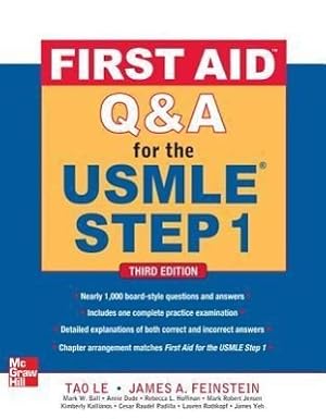 Seller image for First Aid Q&A for the USMLE Step 1 for sale by moluna