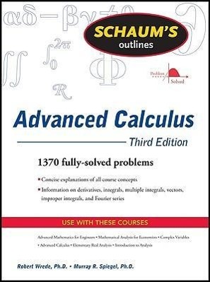 Bild des Verkufers fr Schaum s Outline of Advanced Calculus zum Verkauf von moluna