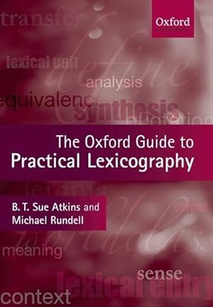 Seller image for The Oxford Guide to Practical Lexicography for sale by moluna