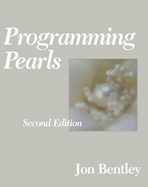 Bild des Verkufers fr Programming Pearls zum Verkauf von moluna