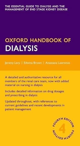 Bild des Verkufers fr Oxford Handbook of Dialysis zum Verkauf von moluna