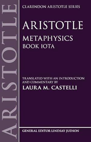 Immagine del venditore per Aristotle: Metaphysics: Book Iota venduto da moluna