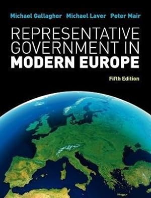 Seller image for Representative Government in Modern Europe for sale by moluna