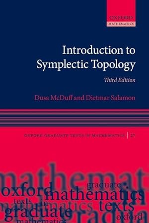 Immagine del venditore per Introduction to Symplectic Topology venduto da moluna