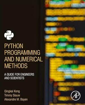 Seller image for Python Programming and Numerical Methods for sale by moluna