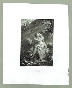 Callisto - Der Mythos alter Dichter in bildlichen Darstellungen, um 1840