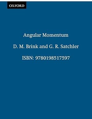 Seller image for Brink, D: Angular Momentum for sale by moluna