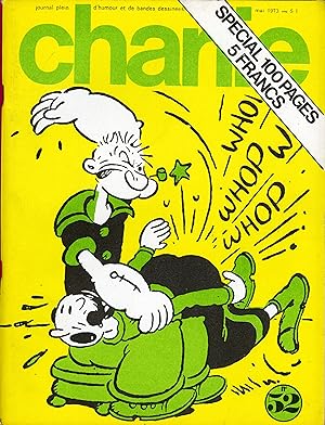 "CHARLIE N°52 SPECIAL 100 PAGES / mai 1973" E. C. SEGAR : POPEYE