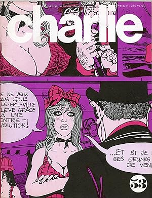 "CHARLIE N°53 / juin 1973" PICHARD et WOLINSKI : PAULETTE