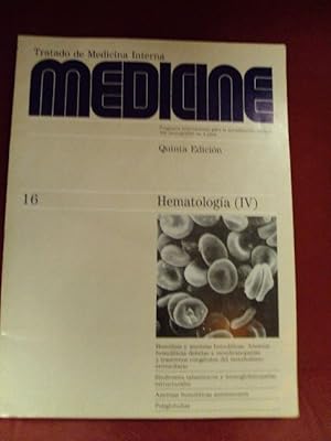 Imagen del vendedor de MEDICINE Num. 16. HEMATOLOGA (IV) a la venta por LIBRERIA AZACAN