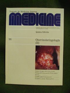 Imagen del vendedor de MEDICINE Num 96. OTORRINOLARINGOLOGA (II) OCTUBRE 1991 a la venta por LIBRERIA AZACAN