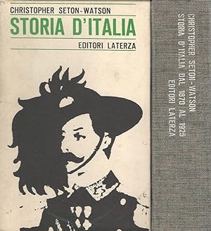 Bild des Verkufers fr Storia d'Italia Dal 1870 al 1925 zum Verkauf von Biblioteca di Babele