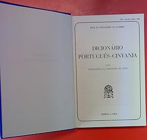 Seller image for Dicionario Portugues-Cinyanja for sale by biblion2