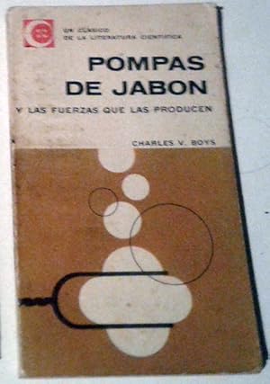 Pompas de jabón y las fuerzas que las producen