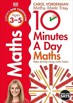 Bild des Verkufers fr 10 Minutes a Day Maths Ages 3-5 zum Verkauf von moluna