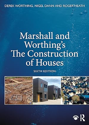 Bild des Verkufers fr Marshall and Worthing\ s The Construction of Houses zum Verkauf von moluna