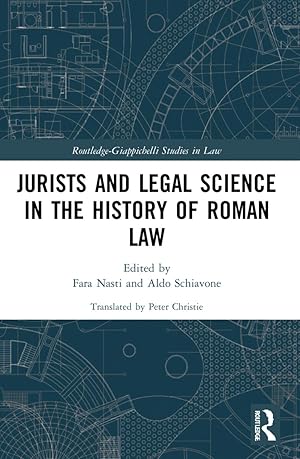 Bild des Verkufers fr Jurists and Legal Science in the History of Roman Law zum Verkauf von moluna